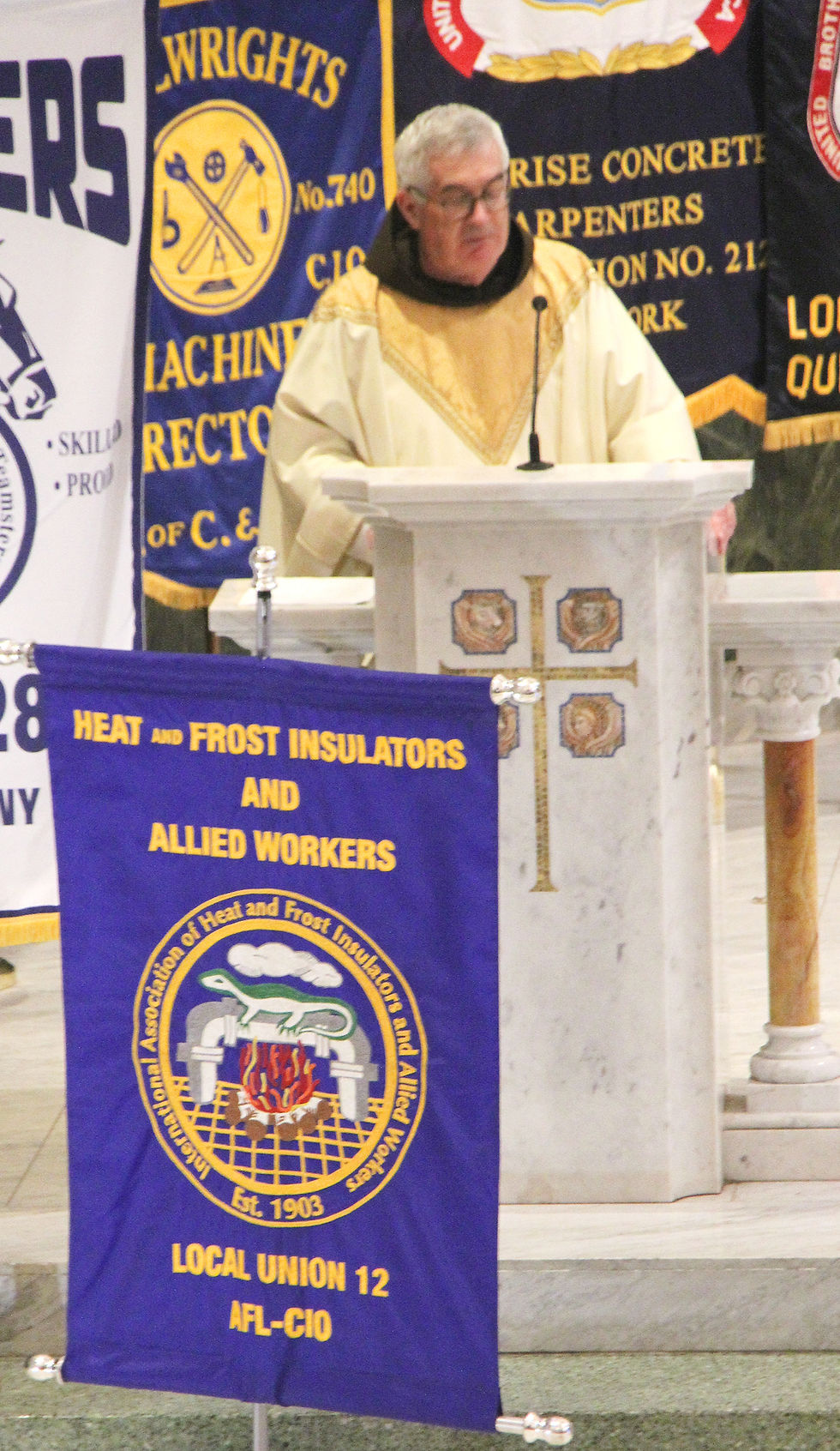 Fr. Brian J. Jordan, OFM Pastor/Labor Priest, Church of St. Francis of Assisi in New York City
