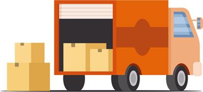 運送ではの㎥を使って 荷物のサイズを計ります