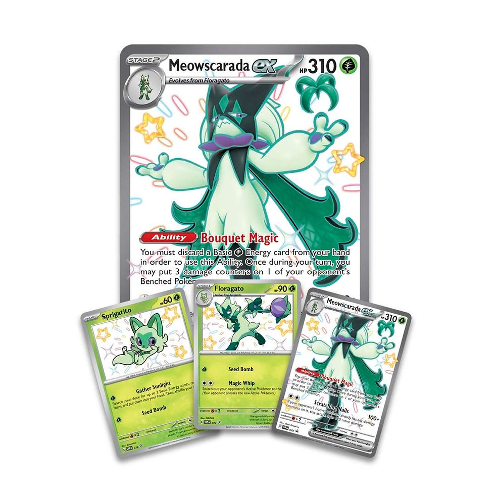 Thumbnail: Pokémon TCG: Scarlet & Violet-Paldean Fates Meowscarada ex Premium Collection