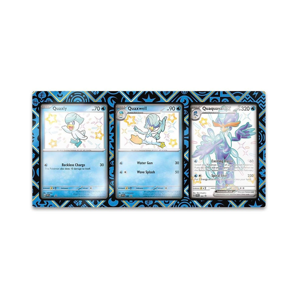 Thumbnail: Pokémon TCG: Scarlet & Violet-Paldean Fates Quaquaval ex Premium Collection