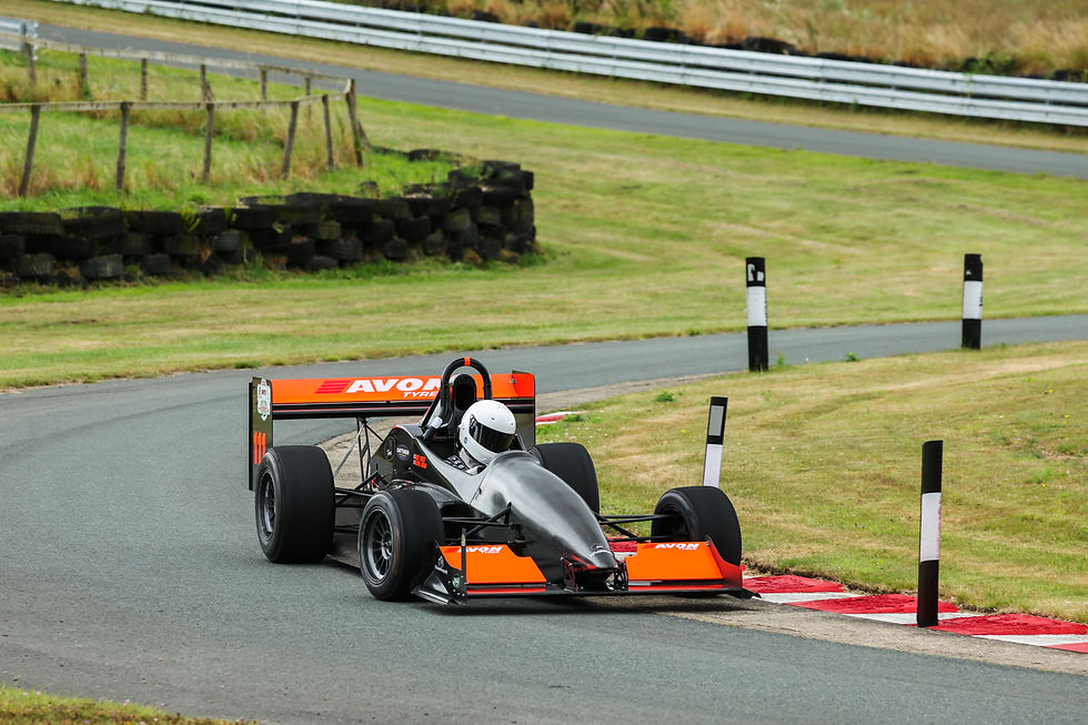 Alex Coles hit the headlines with a fabulous drive to second place overall in the first BHC Harewood run-off - Photo Credit Ben Lawrence