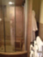 Spa retreat Shower Before