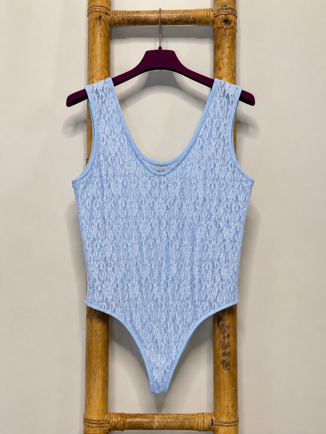 Canotta Body in pizzo 