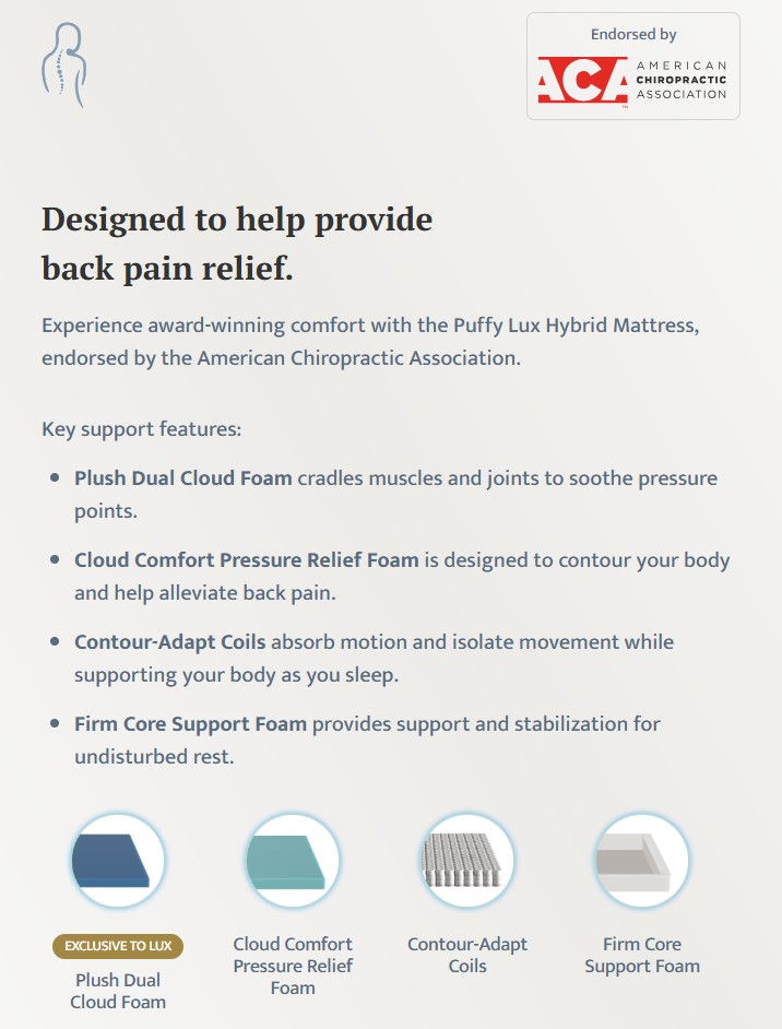 Thumbnail: Puffy Lux Hybrid