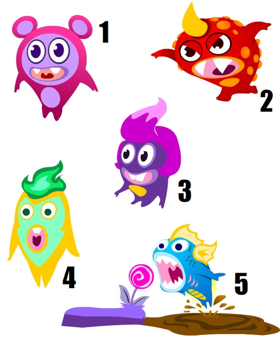 Yumby, Ad, Smash, Toss, concept art, 2D Game design, Game Design, Game Art, Concept Art,