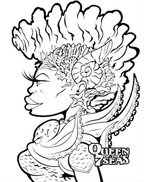 Thumbnail: Naturally Cute Fantasy Coloring Book