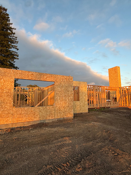 exterior shear of wall systems before trusses.