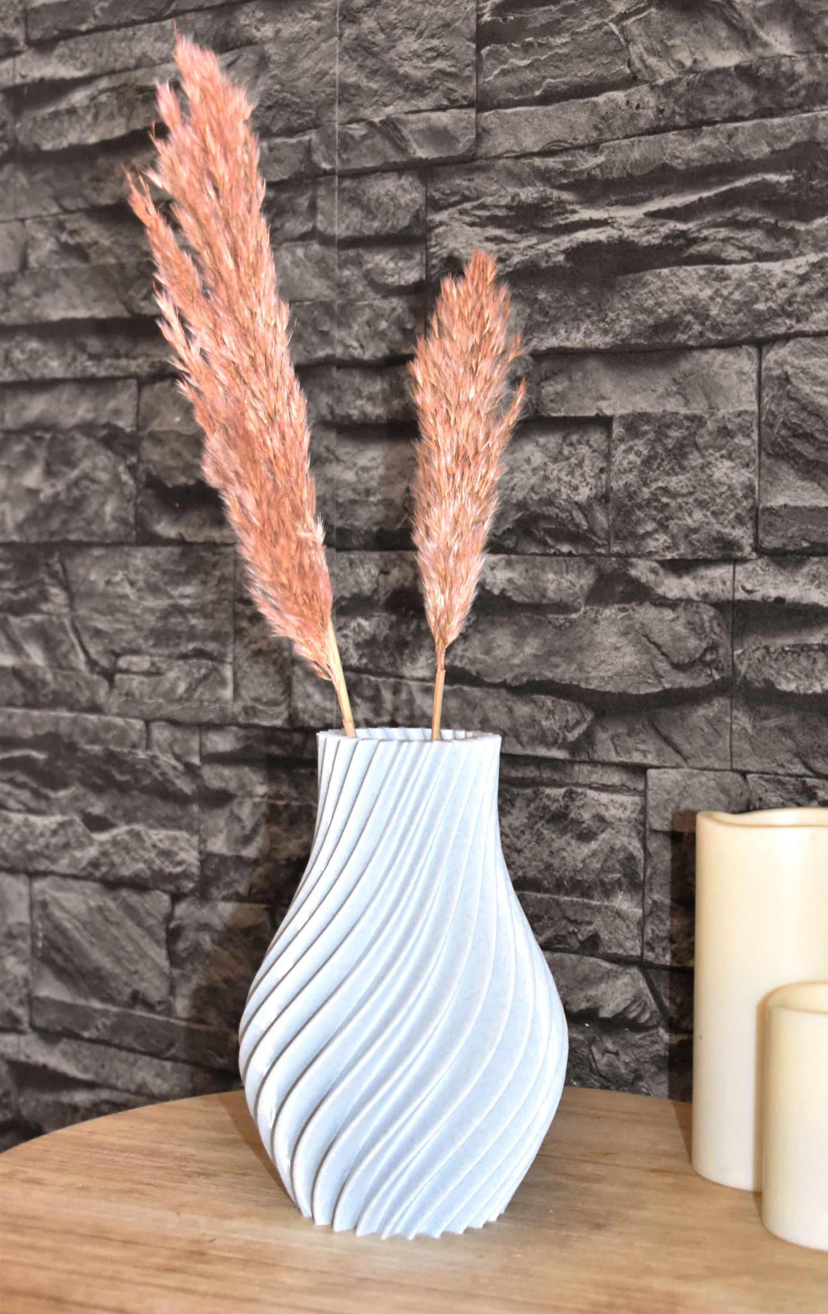 Moderne Vase - Raum und Zeit