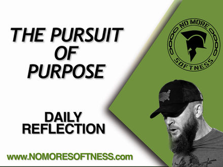 Daily Reflections Blog on Purpose