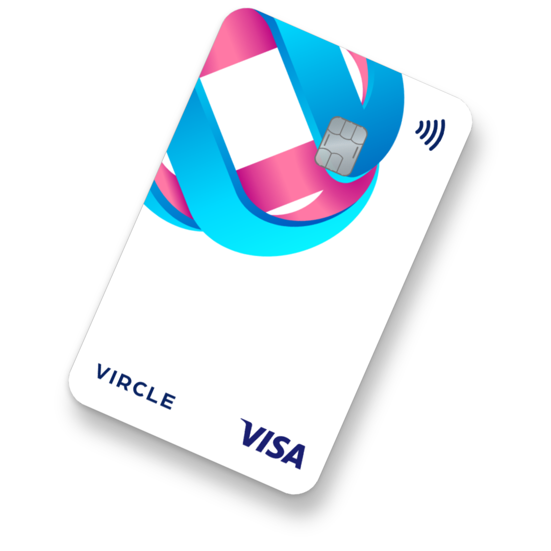 Vircle Club Monthly Membership - Basic Vircle Visa Card