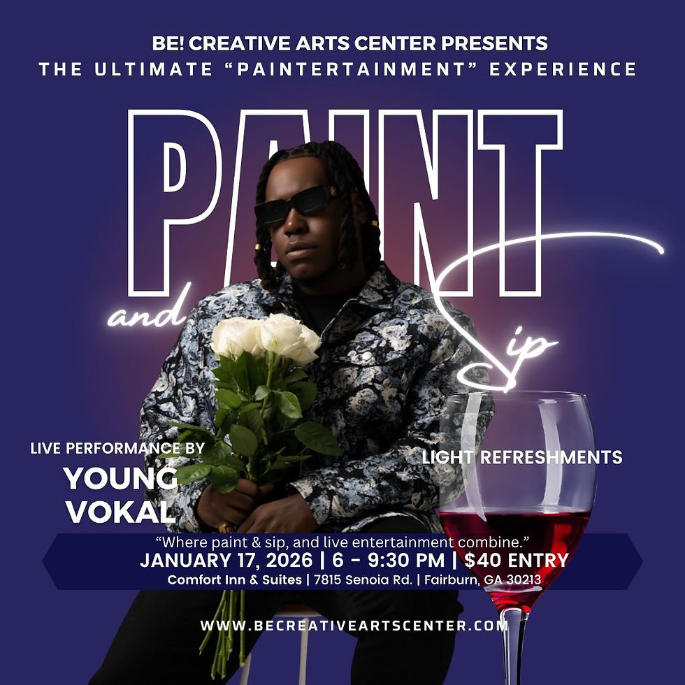 Paint & Sip "Paintertainment" Experience - JAN 2026