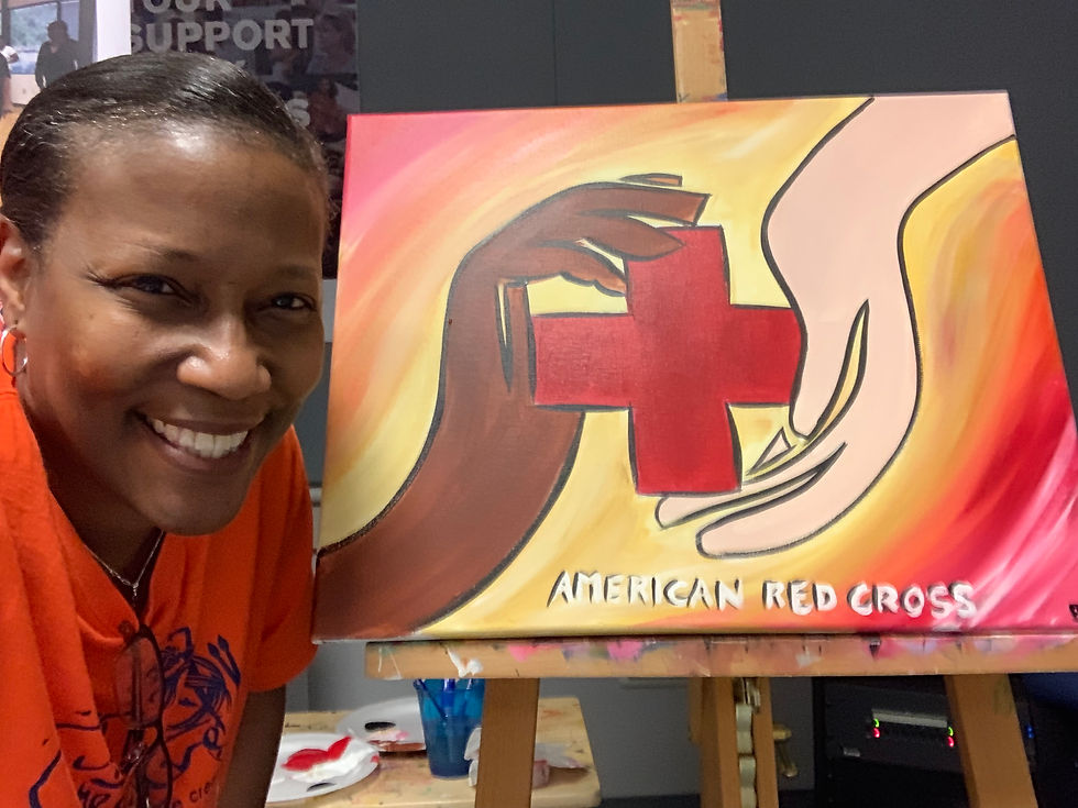 Thumbnail: Paint Party "To-Go" - RED CROSS