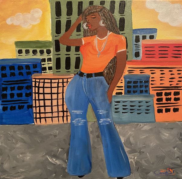 Virtual Paint Party with BE! Creative SIS IN THE CITY BE! Creative