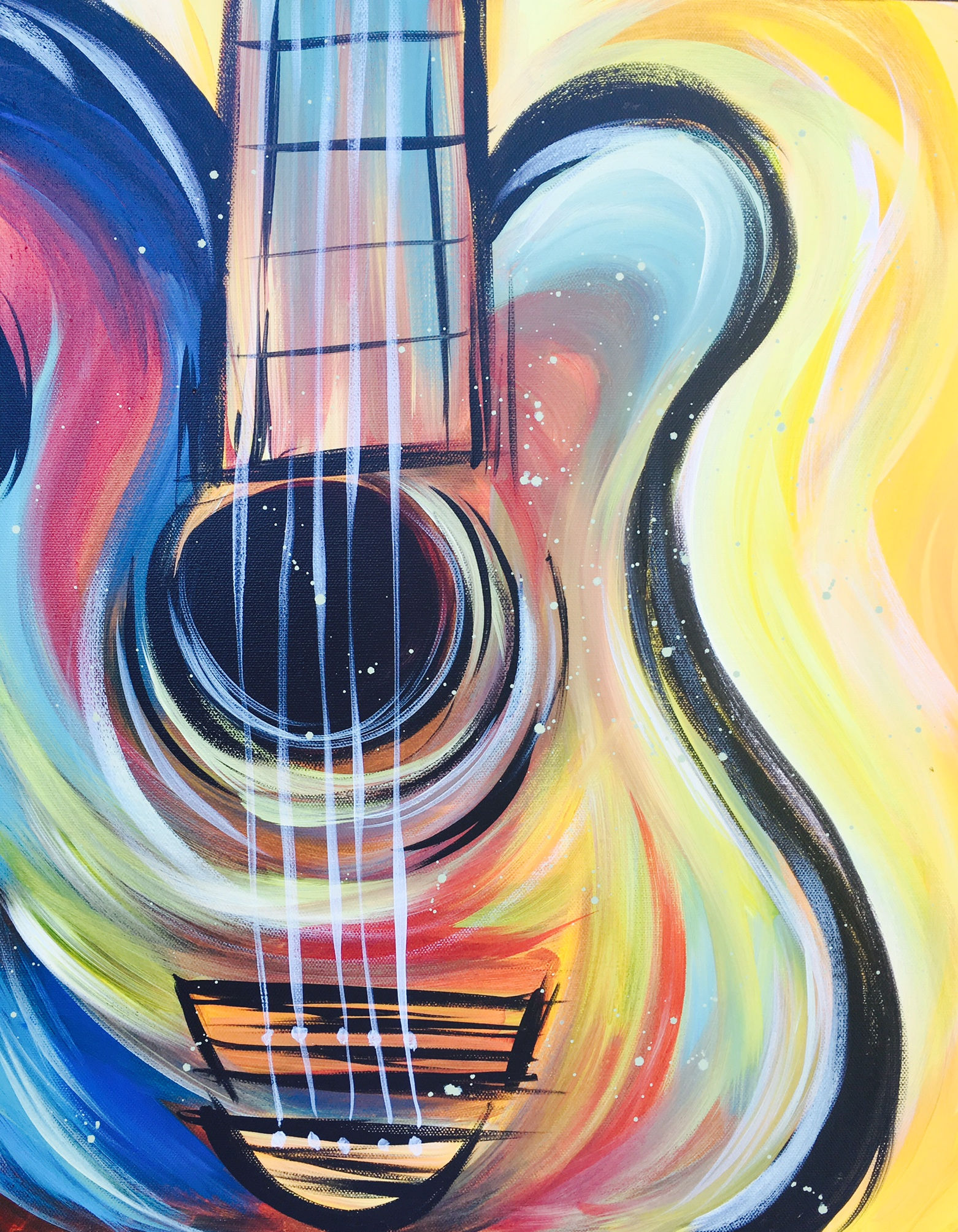 Paint Party "To-Go" - COLOR OF MUSIC