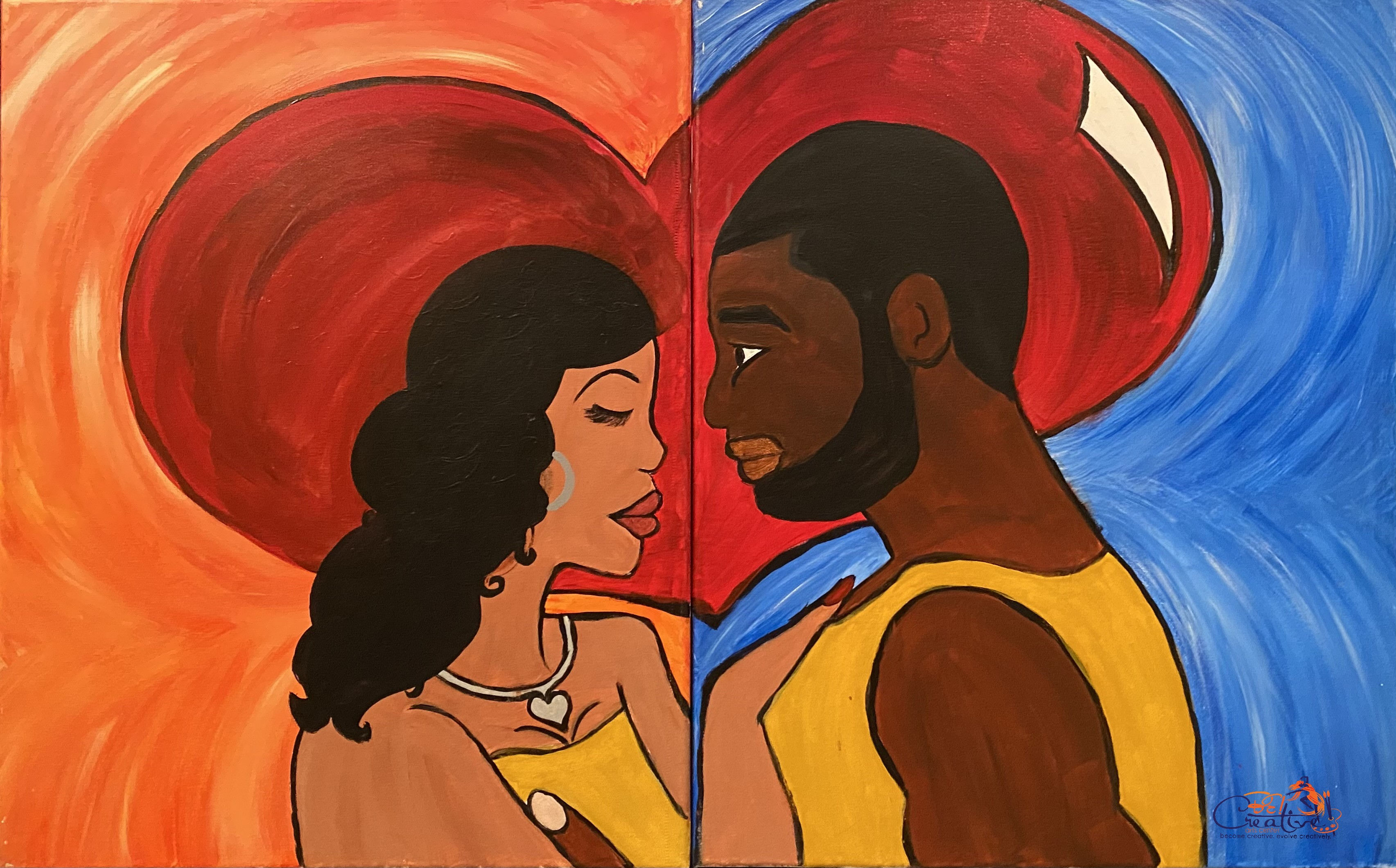 Paint Party "To-Go" - I FEEL YOUR HEART