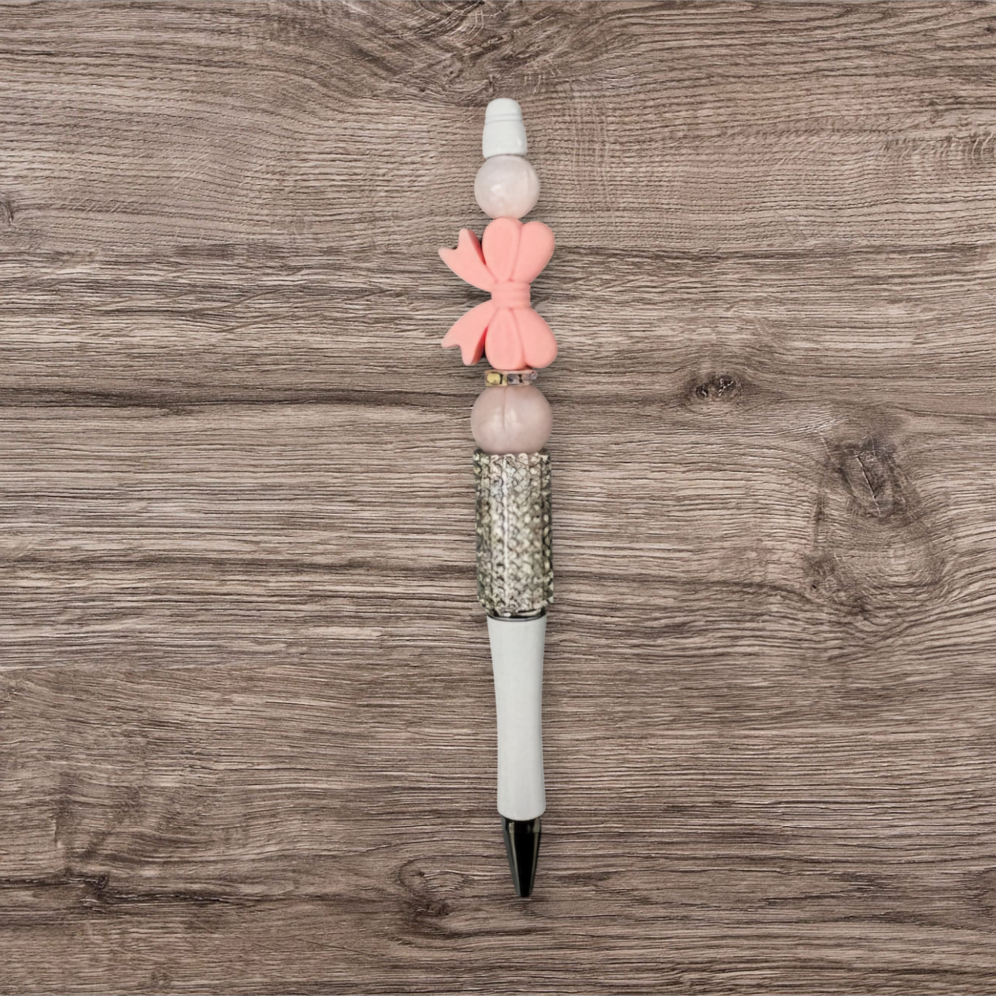 Light Pink Bow Pen