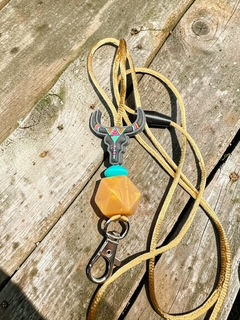 Thumbnail: Black Steer Beadable