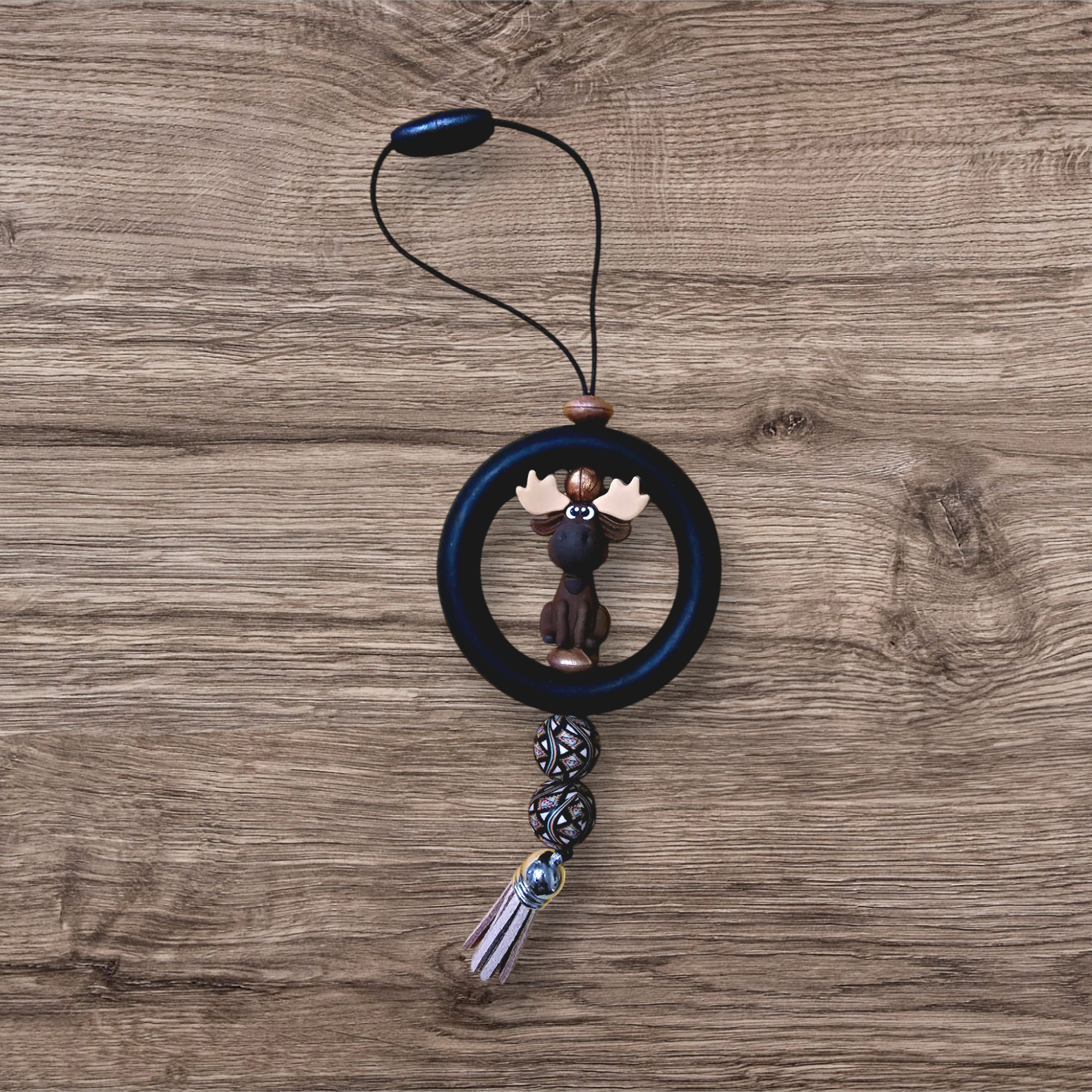 Moose Mirror Charm