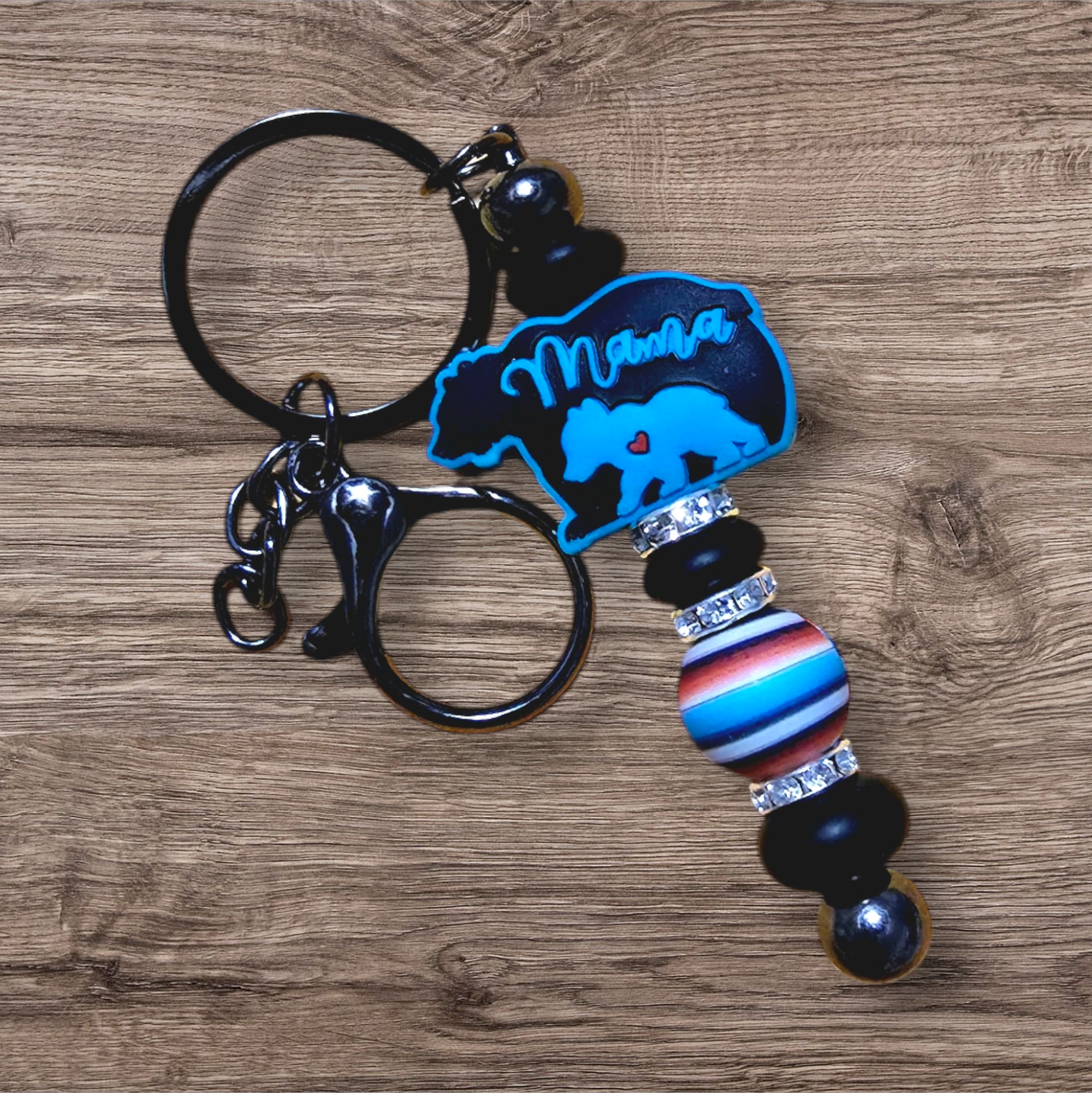 Mama & Baby Bear Keychain
