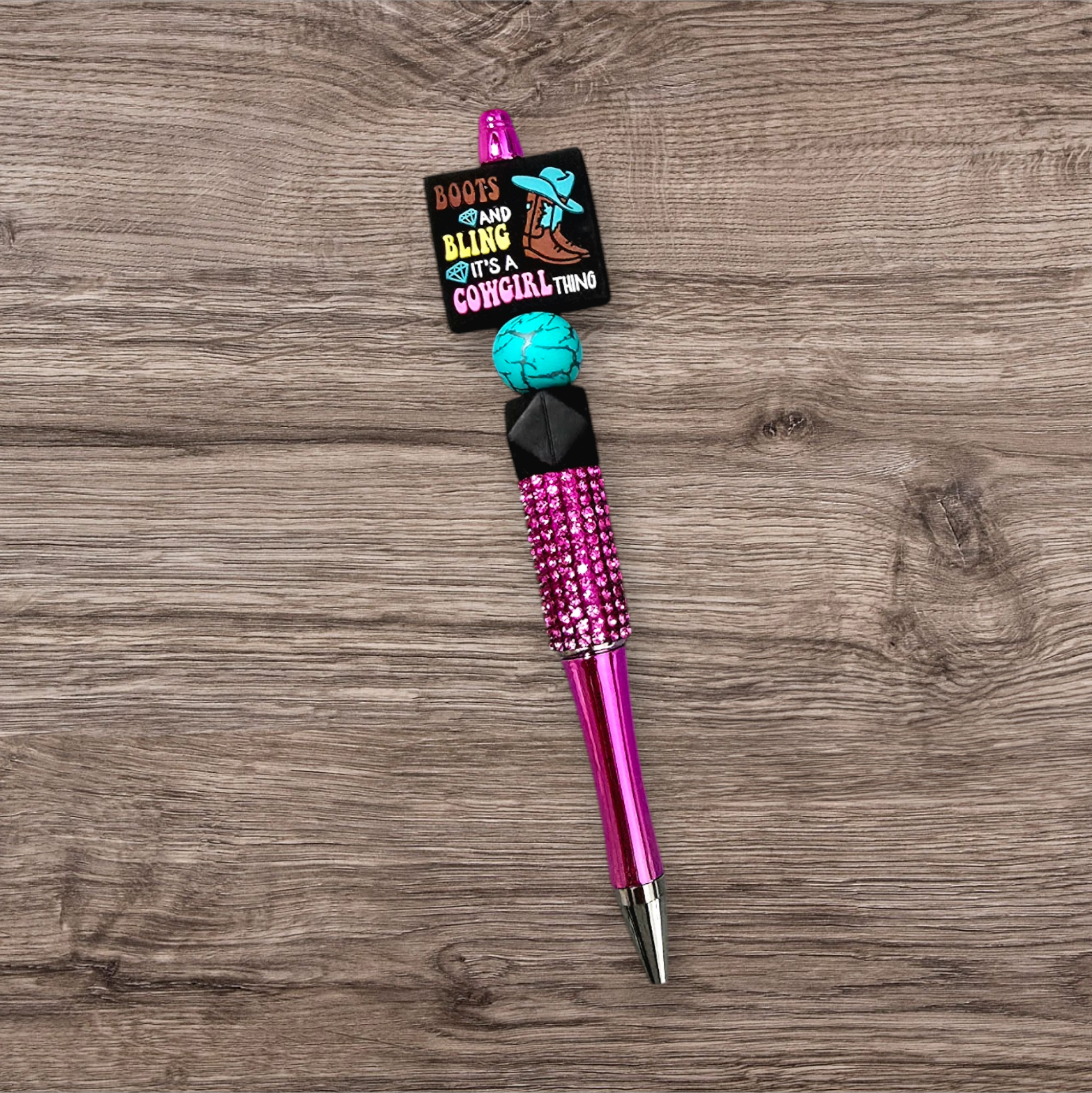 Boots and Bling Pen
