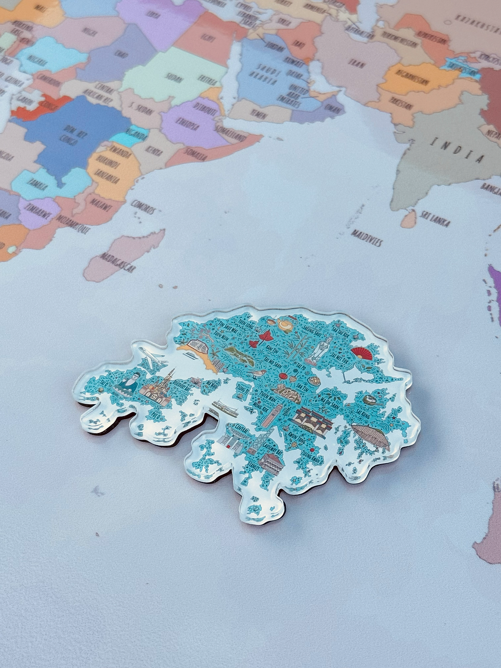 Thumbnail: Premium Magnetic World Map (50x70cm)