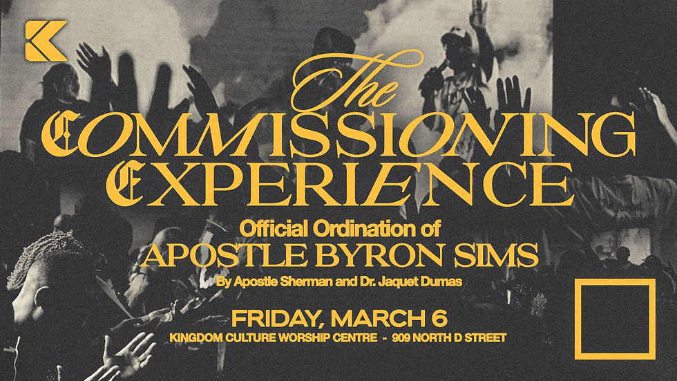 The Commissioning Experience at 7pm