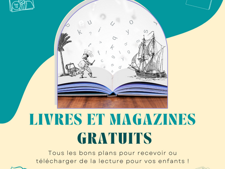 Livres et magazines totalement gratuits pour vos enfants ! 