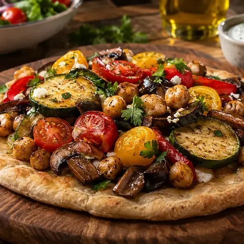 Roasted Veggie & Spicy Chickpea Pittas 1280x853.webp