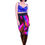 Thumbnail: Cobalt Blue Satin Bralet & Multi Satin Patchwork Skirt