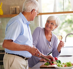 cooking couple
