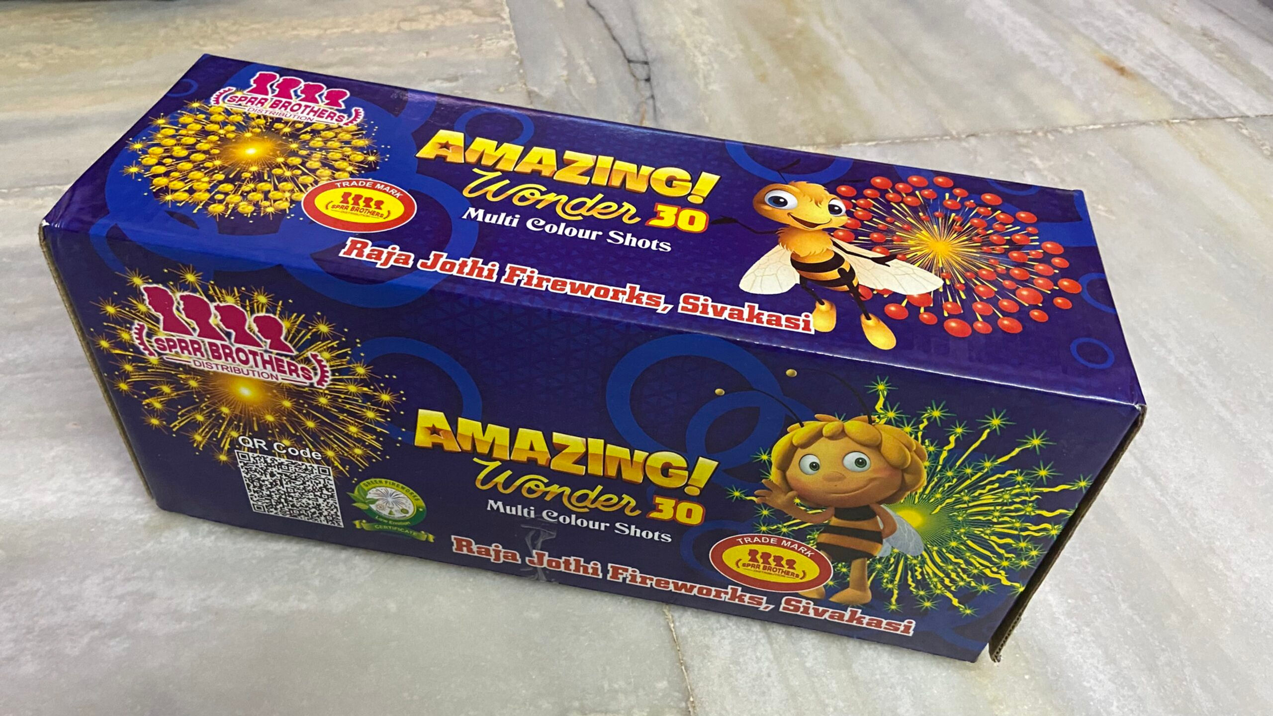 30 Shot multi colour