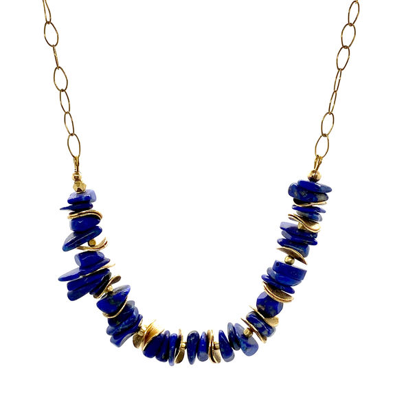 Lapis & Gold Choker.jpeg