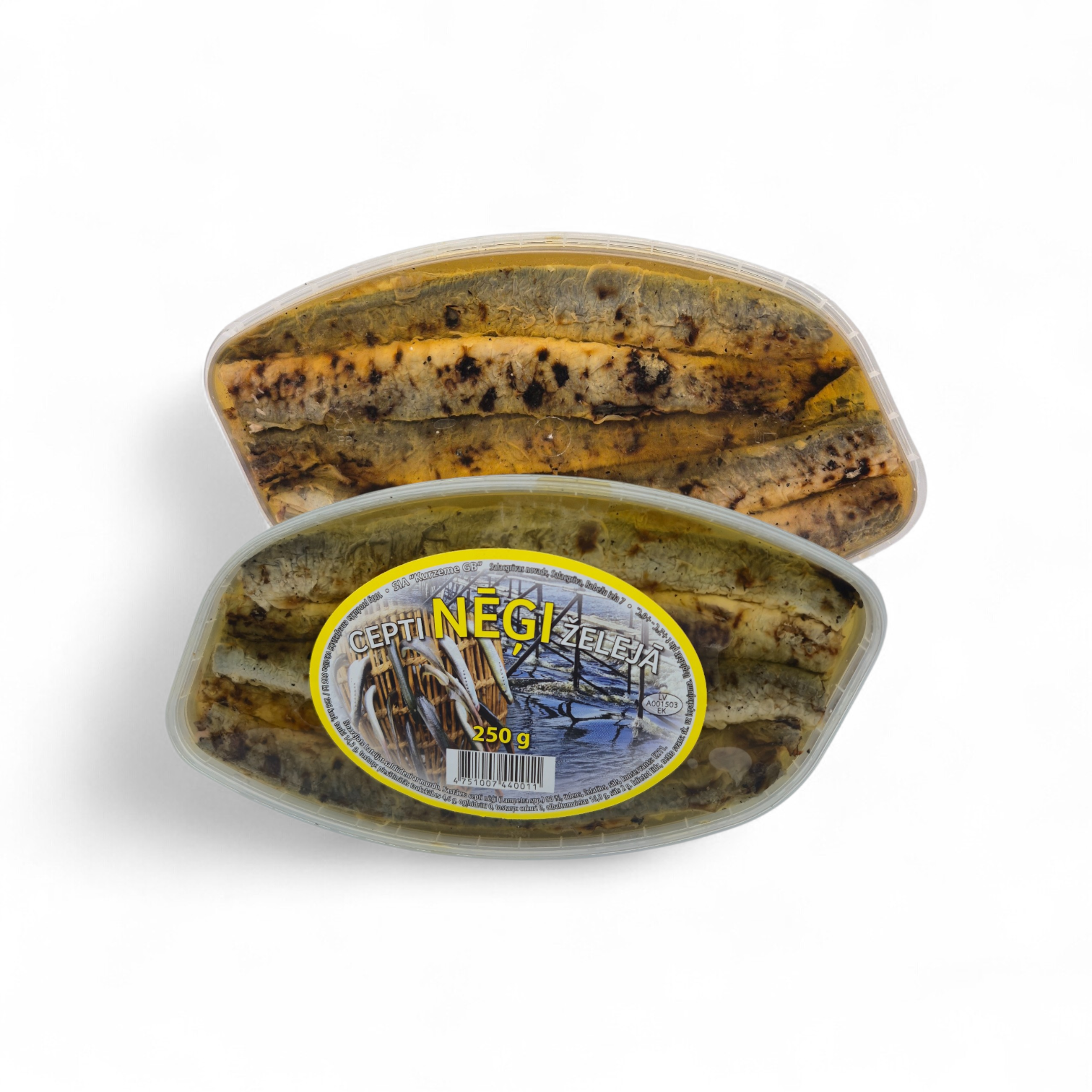 Cepti nēģi želejā 250g