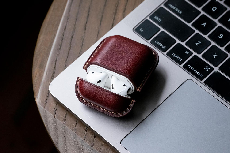 縮圖：Hillier AirPods 2 Case（意大利牛革）