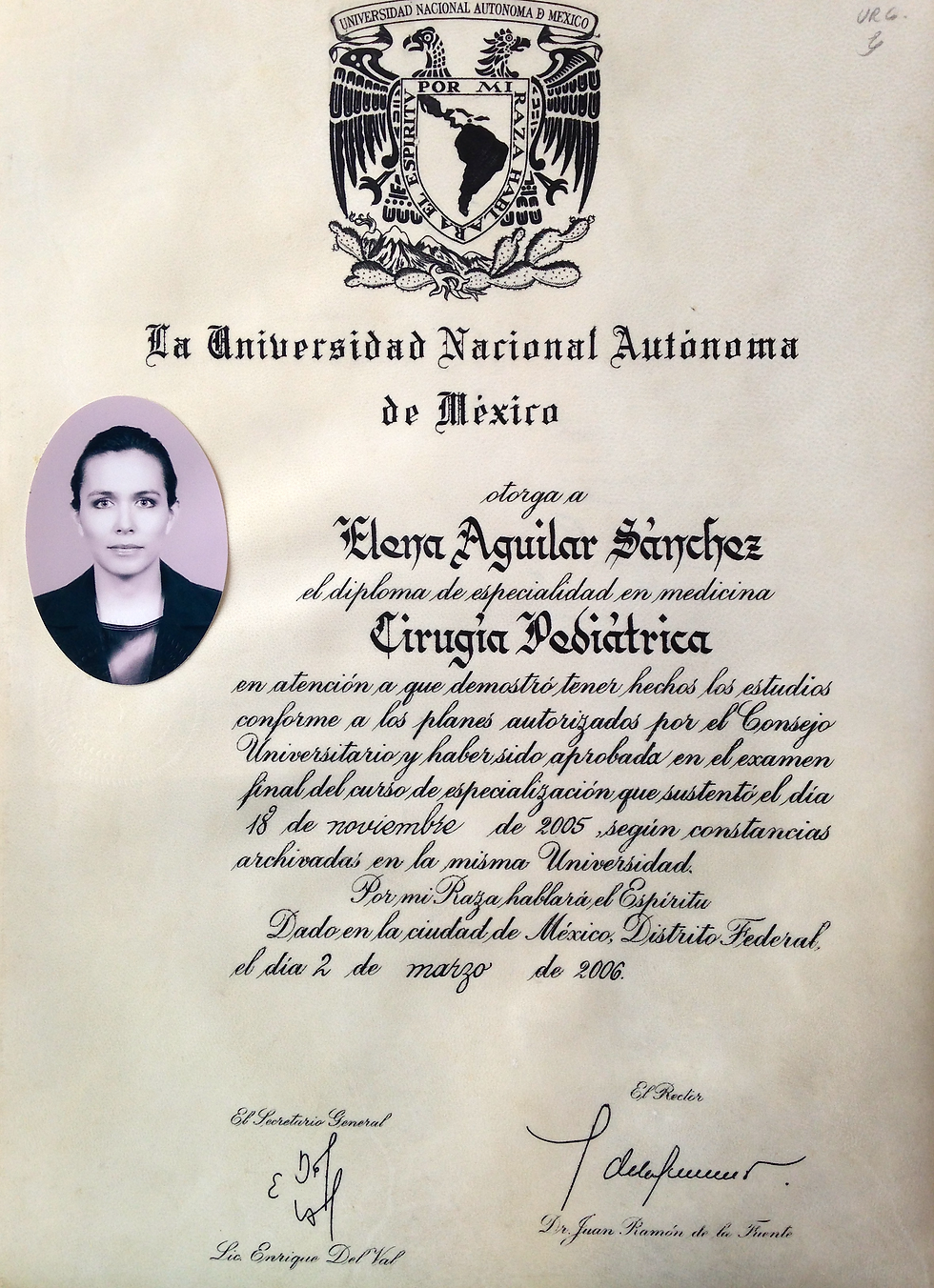 Titulo Cirugia pediatrica