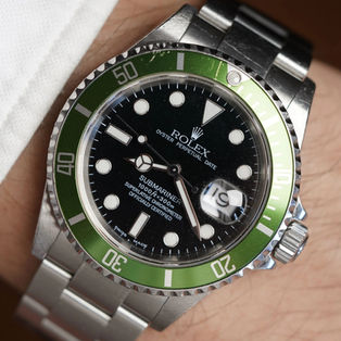 一抹綠色改寫歷史:勞力士 Rolex 16610LV「平頭四」為何成為收藏市場的不敗神話