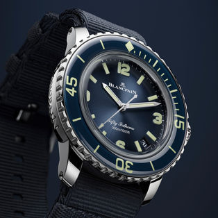 為 Only Watch 推出的 Blancpain 寶珀五十噚腕錶 70 週年 Act 1 特別版