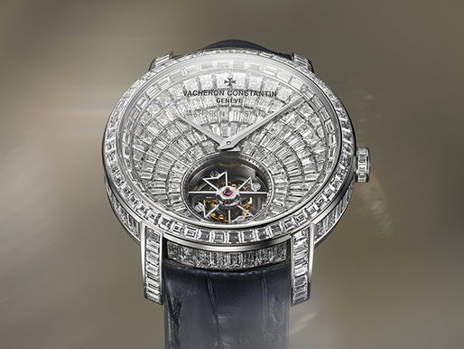 江詩丹頓 VACHERON CONSTANTIN Traditionnelle 6057T/000G-H067 陀飛輪高級珠寶腕錶:珠寶與時計的完美結合