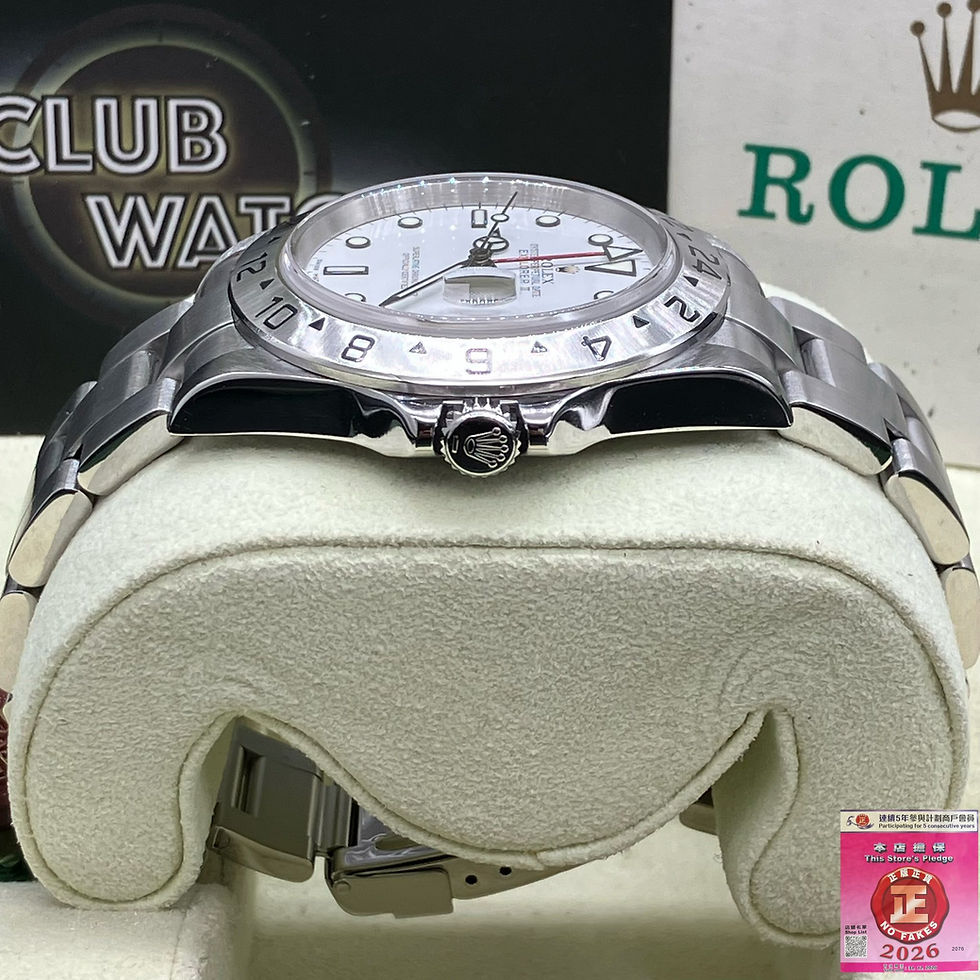縮圖：Rolex ExplorerII  16570  White