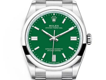 當勞力士遇上綠色狂潮:Rolex Oyster Perpetual 36 Ref.126000-0005 的純粹魅力