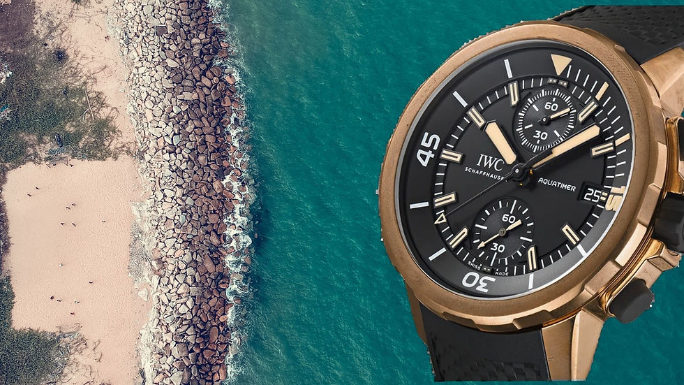 青銅與時間的辯證—— 萬國錶 IWC Aquatimer Chronograph「Expedition Charles Darwin」IW379503 深度賞析