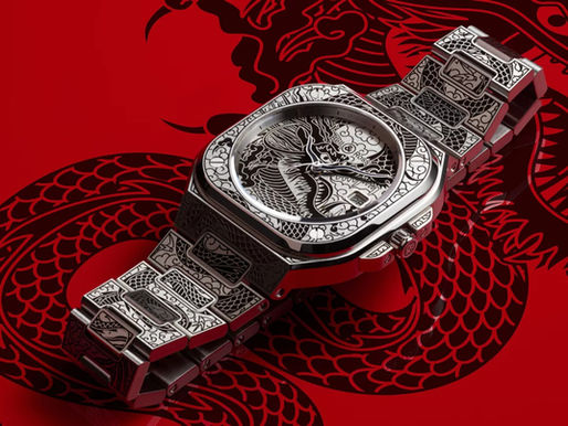 「別樣風采」 BELL & ROSS BR 05 系列迎龍年,Artline Dragon 龍年限量版彰顯獨特藝術風格!