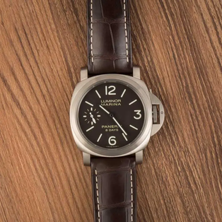 時間的重量，被鈦金屬重新定義 沛納海 Panerai Luminor Marina 8 Days Titanio PAM00564