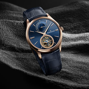 Jaeger-LeCoultre 積家推出全新 MASTER ULTRA THIN TOURBILLON ENAMEL 超薄大師系列陀飛輪琺瑯腕錶