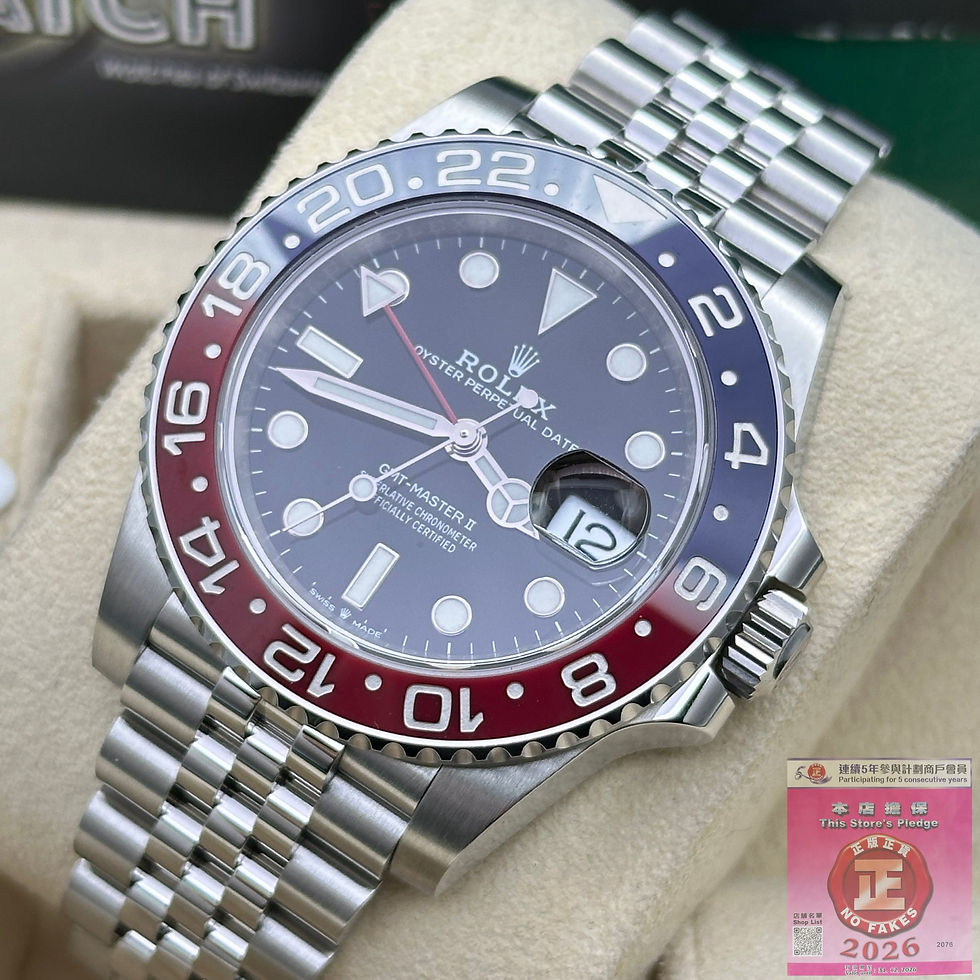 Thumbnail: Rolex GMT-MasterII 126710BLRO-0001 Jubilee