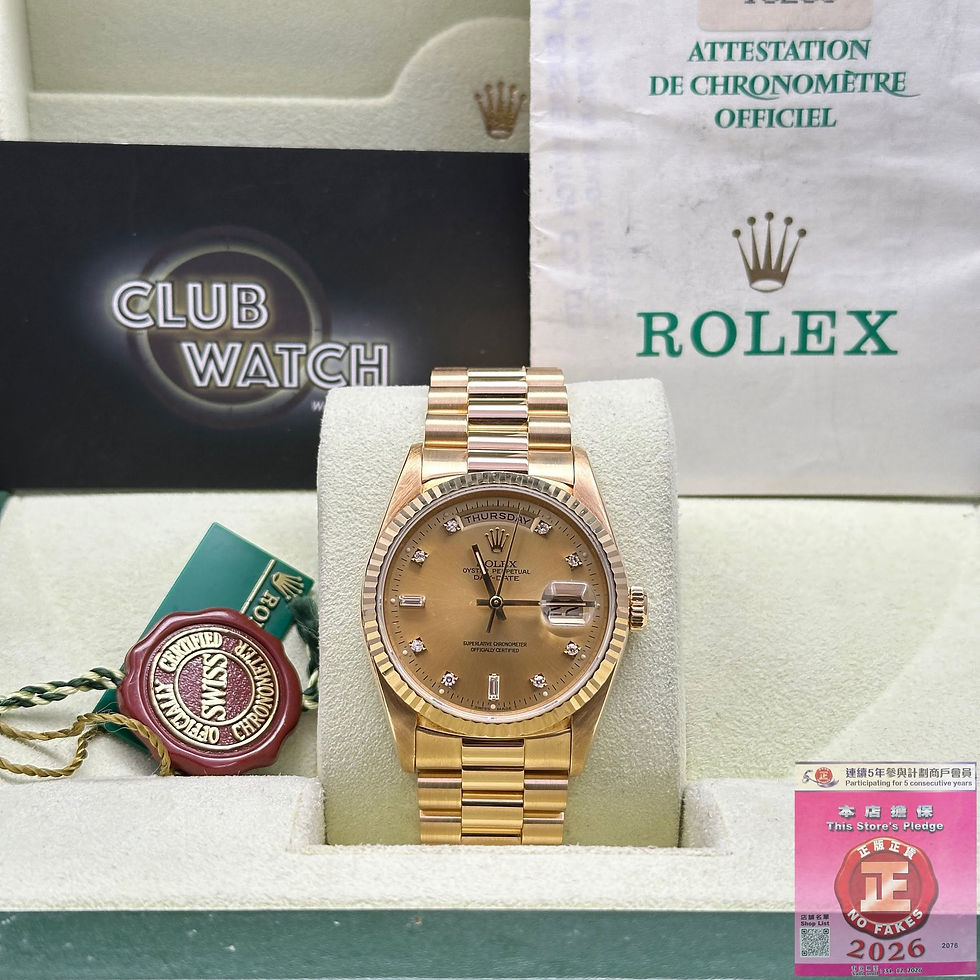 縮圖：Ask] Rolex Day-Date 18238G-Champ