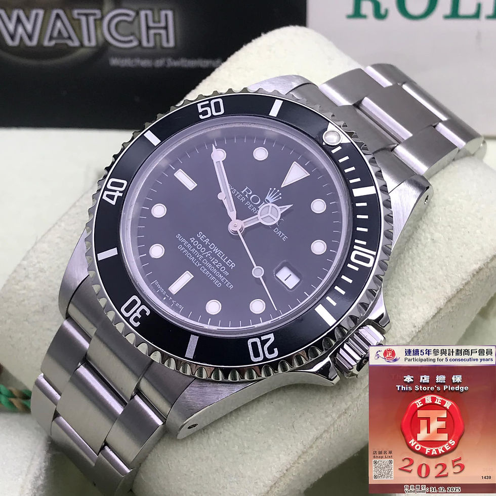 縮圖：Rolex SeaDweller 16600 T-25面