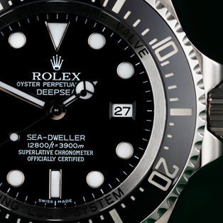 深海黑影 勞力士 Rolex Deepsea 116660 黑面專業潛水錶的極致象徵