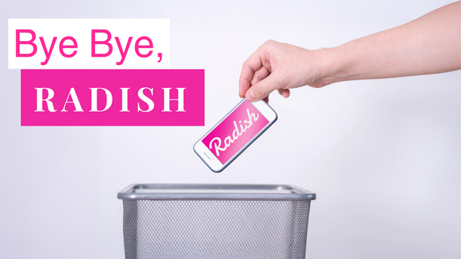 "Bye Bye Radish"