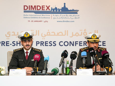 Doha International Maritime Defence Exhibition and Conference (DIMDEX 2026) to Launch Tomorrow at QNCC